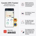 Pachet complet Cynatix GPS Tracker 1 an fără abonament pentru mașină, camion, autoutilitară, autorulotă cu urmărire în timp real, urmărire live cu cartelă SIM