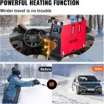Încălzitor de parcare diesel VEVOR 12 V, încălzitor de aer diesel 8 kW, încălzitor auxiliar 0,18-0,48, încălzitor diesel cu aer, încălzitor auxiliar cu aer, mașină, rulote, bărci, camioane, rulote