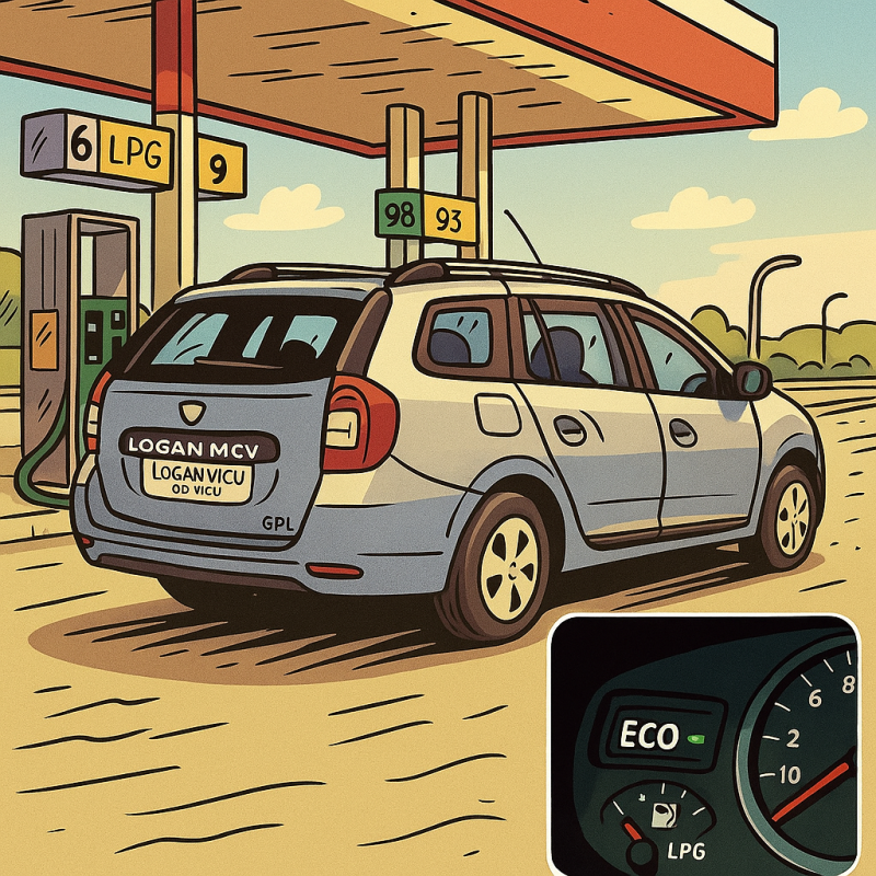 Merită Logan MCV pe gaz (GPL)?