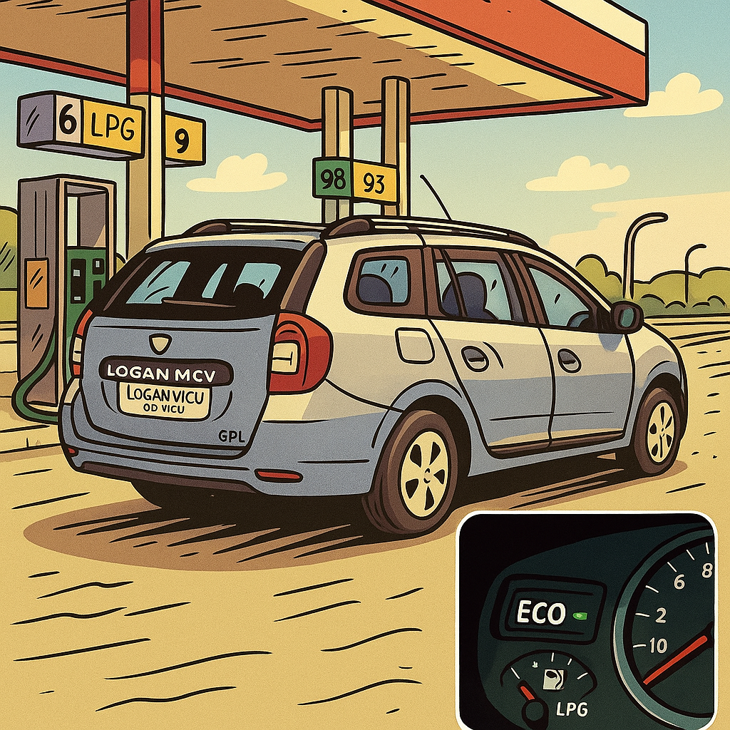 Merită Logan MCV pe gaz (GPL)?