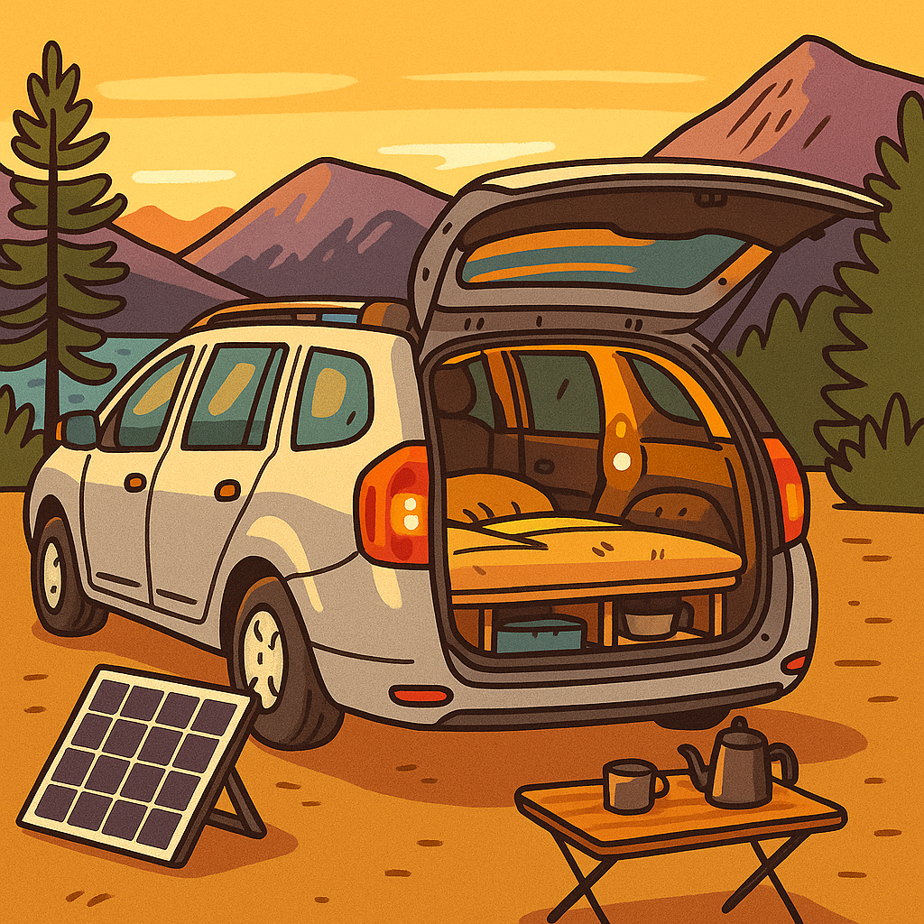 Poți transforma Dacia Logan MCV într-o mașină de camping?