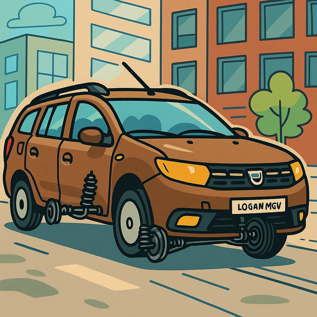 Confort în oraș – suspensii moi sau tari la Dacia Logan MCV