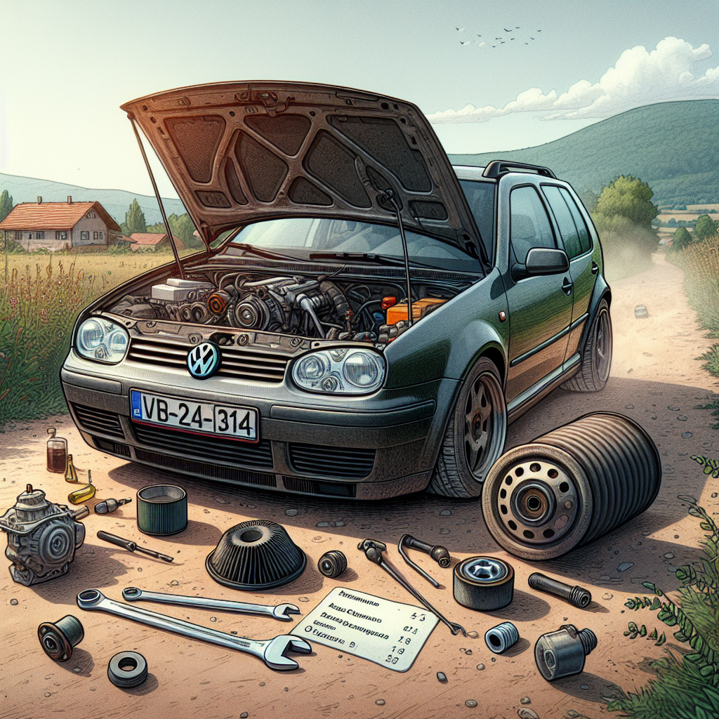 Care sunt costurile de revizie și piesele care se strică des la VW Golf 4?