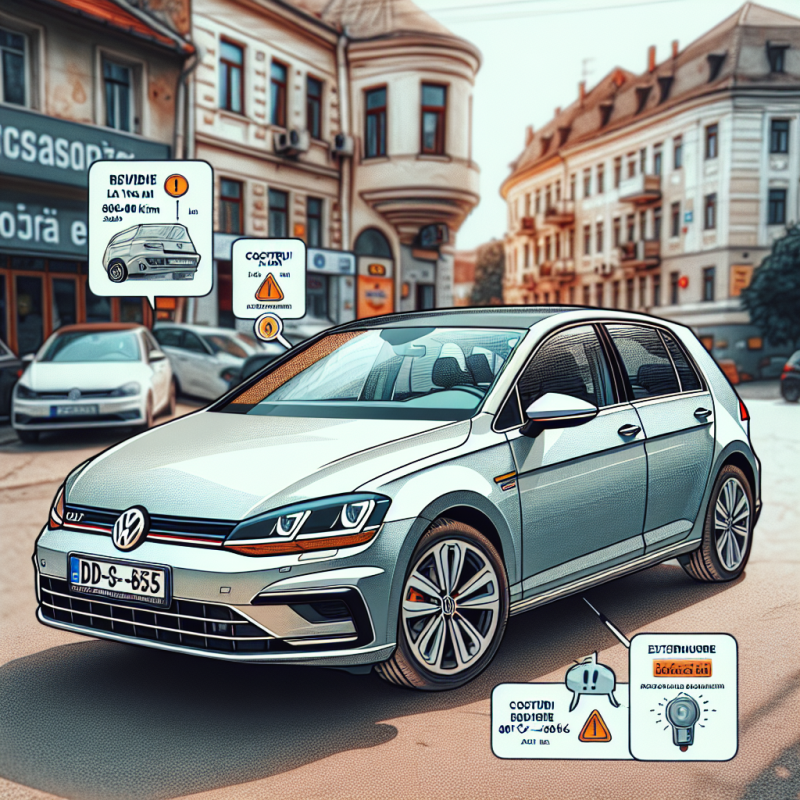 Care sunt costurile de revizie și piesele care se strică des la VW Golf 7?