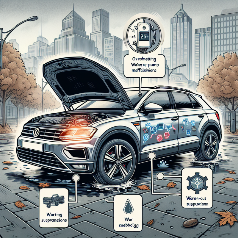 Care sunt problemele comune la Volkswagen T-Roc? (pompa de apă, termostatul, cutia DSG etc.)