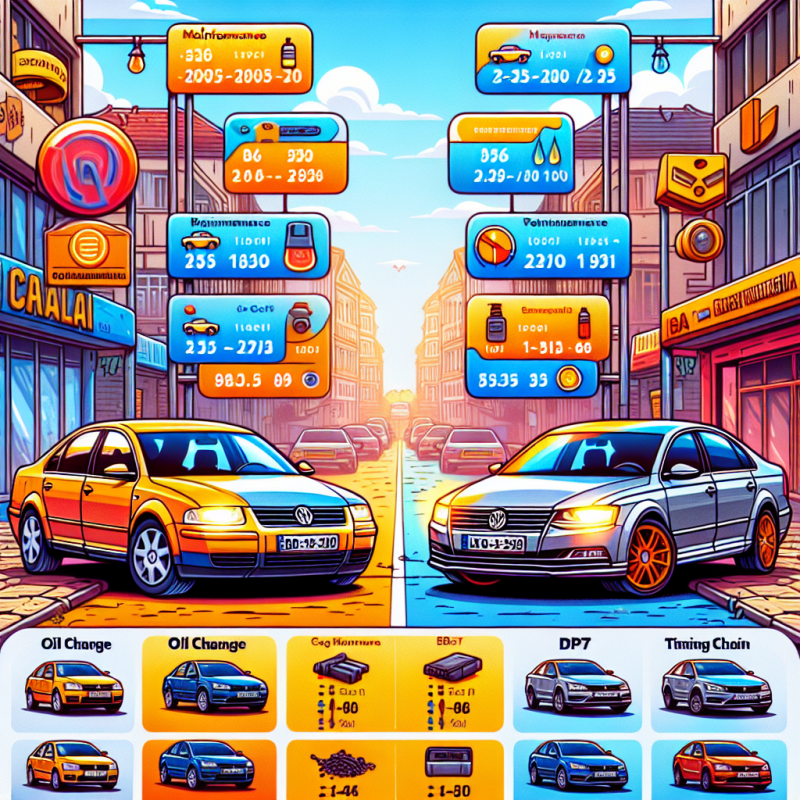 Cât costă întreținerea unui VW Passat B6 comparativ cu Passat B7?