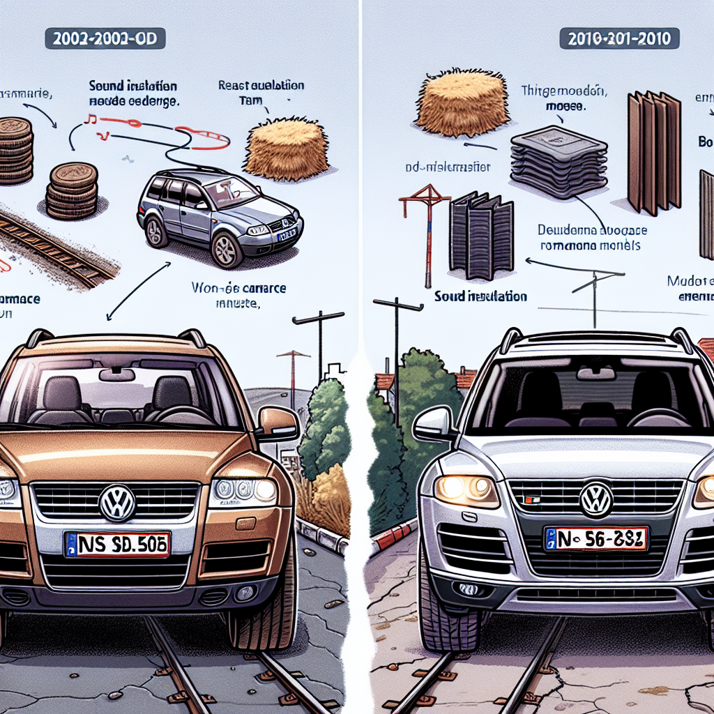 Cât de bună este izolația fonică în Volkswagen Touareg 7P (2010–2018) comparativ cu Touareg 7L (2002–2010)?