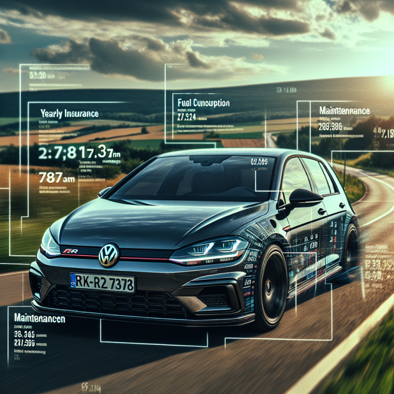 Cât de scumpă este întreținerea unui VW Golf 8 R (asigurare, impozit, piese)?