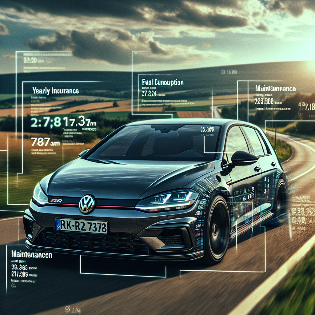 Cât de scumpă este întreținerea unui VW Golf 8 R (asigurare, impozit, piese)?