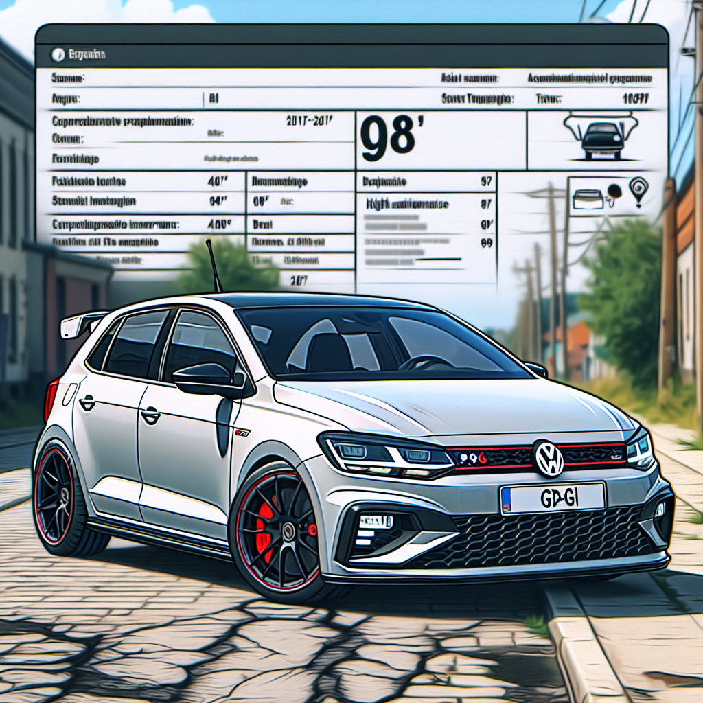 Cât de scumpă este întreținerea unui VW Polo Mk6 GTI (asigurare, impozit, piese)?