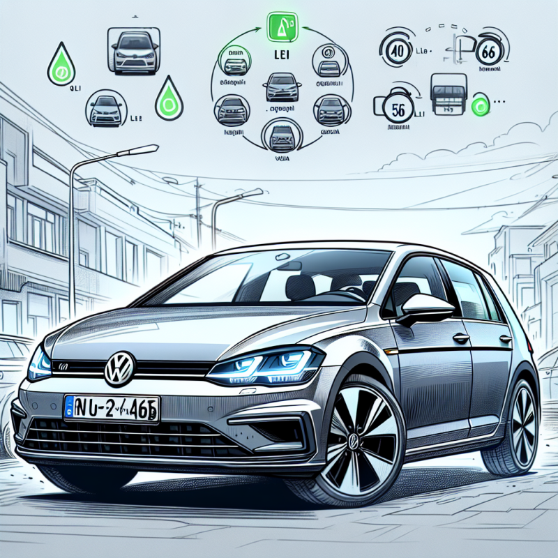 Cât este impozitul pentru motorizările pe benzină, diesel și hibride la VW Golf 7?