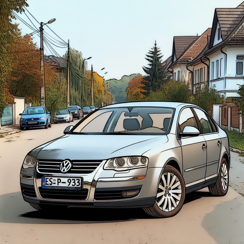 Cât este impozitul pentru motorizările pe benzină și diesel la VW Passat B6?