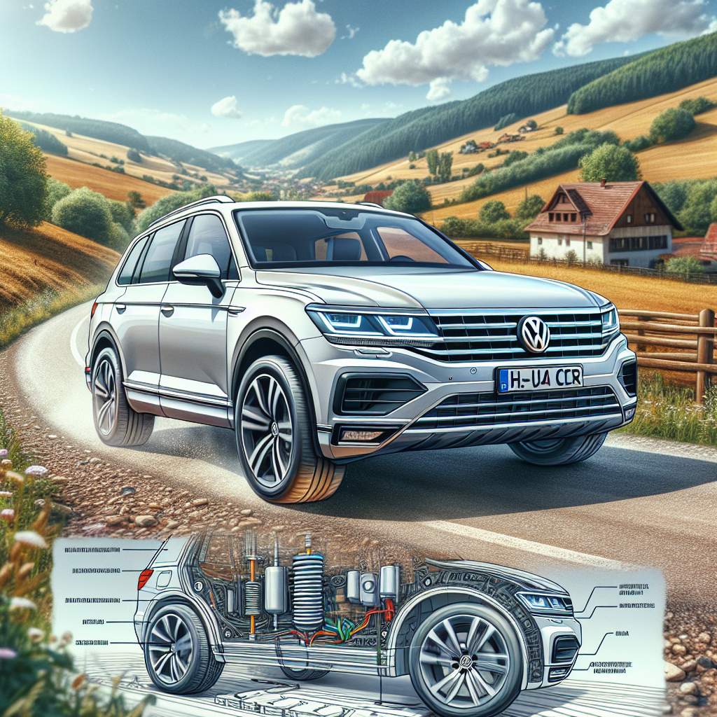 Ce avantaje aduc pernele de aer la Touareg CR față de arcurile clasice