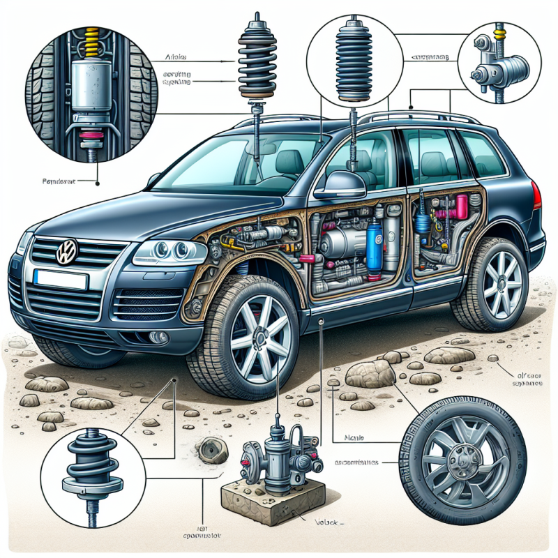 Ce probleme apar frecvent la pernele de aer pe Touareg 7L (2002–2010)