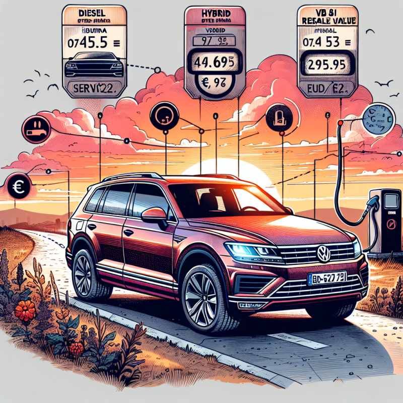 Cum influențează motorizarea valoarea de revânzare a unui Volkswagen Touareg?