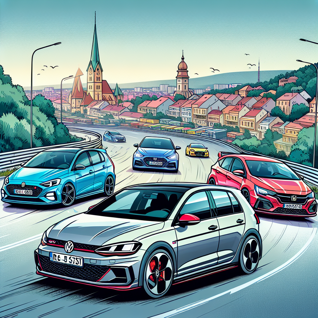Cum se compară VW Golf 8 GTI cu alte hot hatch-uri moderne din aceeași clasă?