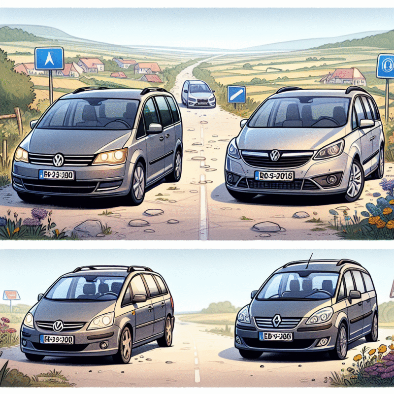 Cum se compară VW Touran 2.0 TDI cu rivali precum Opel Zafira, Ford C-Max și Renault Scenic?