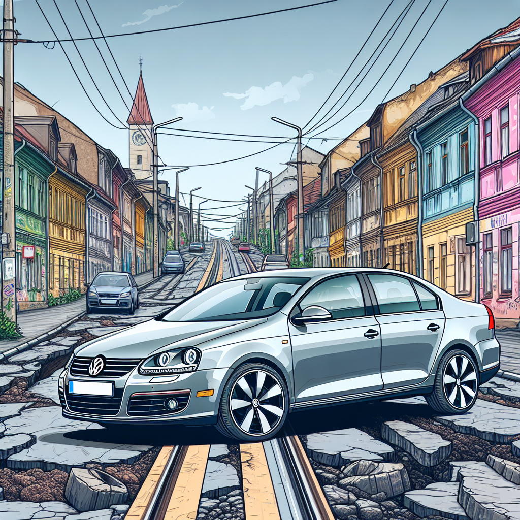 Cum se comportă suspensia de pe VW Jetta Mk5 pe drumurile din România?