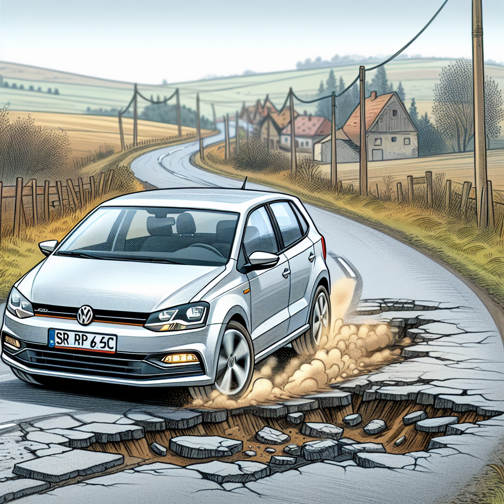 Cum se comportă suspensia de pe VW Polo Mk5 pe drumurile din România?