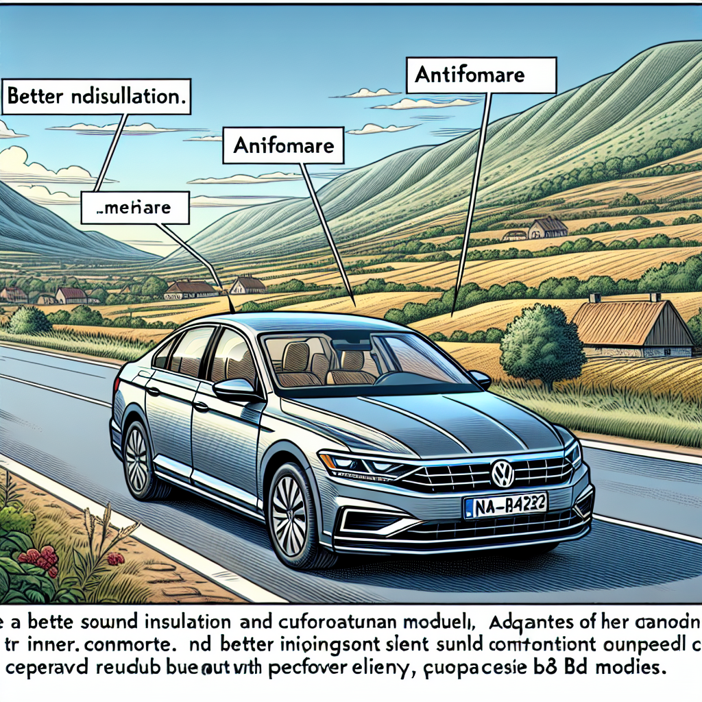 Cum stă VW Passat B8 la antifonare și confort interior față de generațiile anterioare?