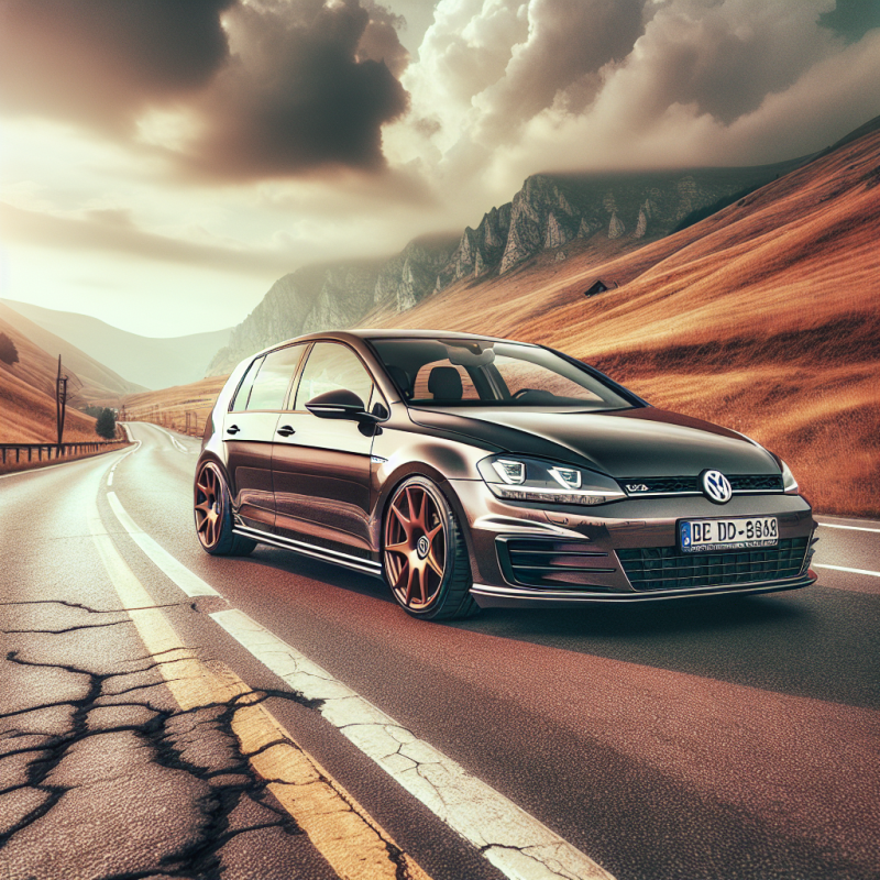 Merită înlocuită suspensia de pe VW Golf 7 cu arcuri sport aftermarket?