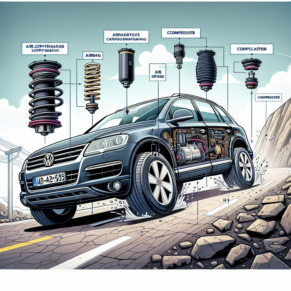 Merită reparate sau trebuie schimbate pernele de aer la Touareg 7L