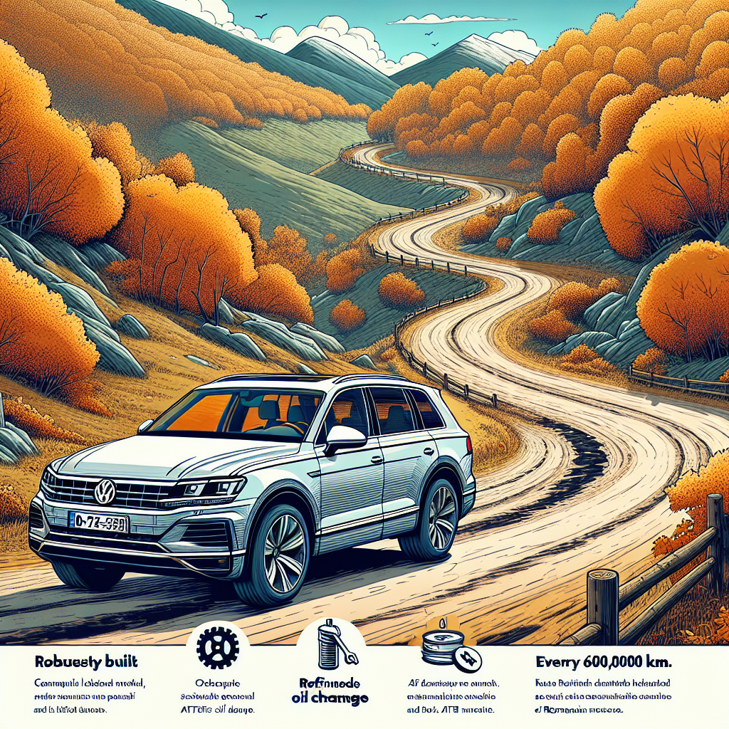 Necesită transmisia automată de pe Volkswagen Touareg (a treia generație 2018–prezent) întreținere specială?