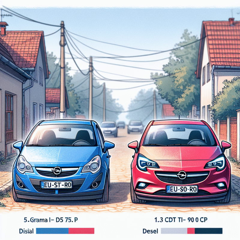 Ce diferențe sunt între motorul 1.3 CDTI de 75 CP și cel de 90 CP pe Opel Corsa D?