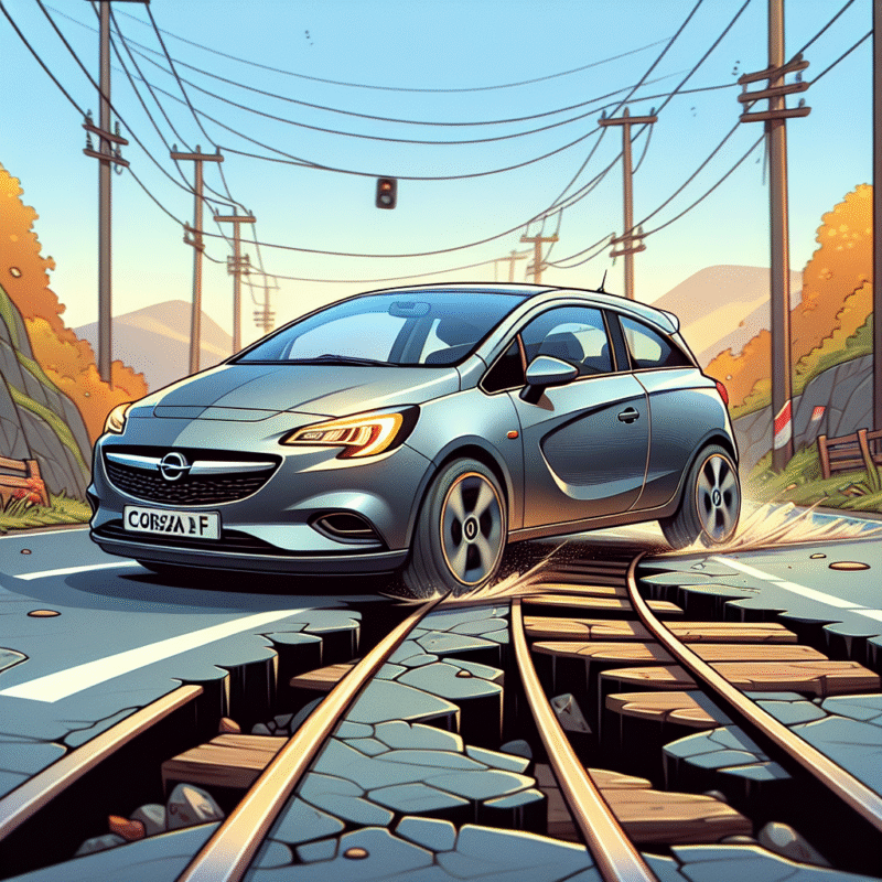 Cum se comportă suspensia standard de pe Opel Corsa F pe drumurile din România?