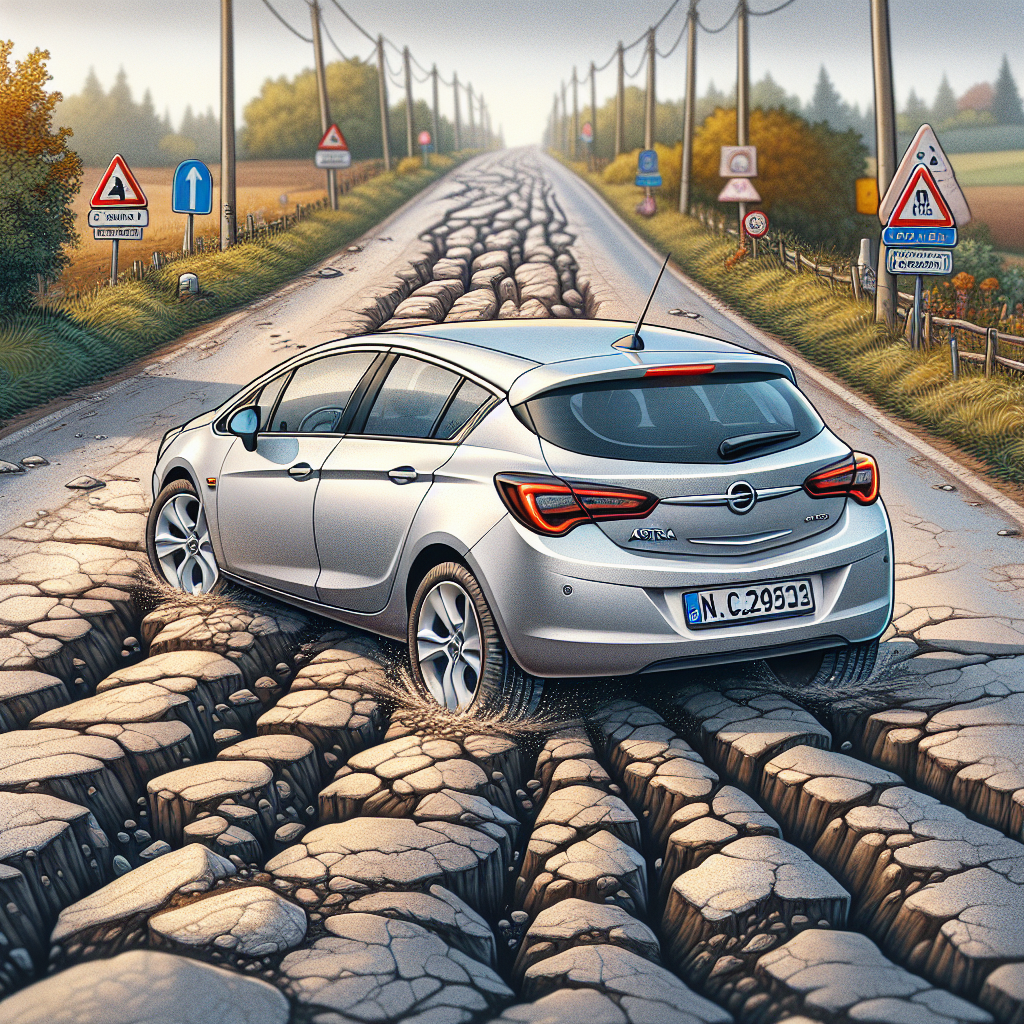 Cum se comportă suspensia standard de pe Opel Astra J pe drumurile din România?