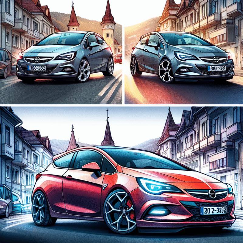Merită diferența de preț între un Opel Astra J standard și unul GTC sau OPC?