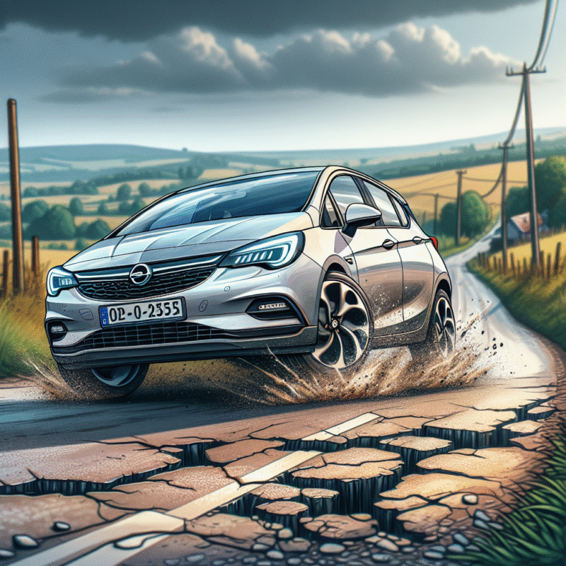 Cum se comportă suspensia standard de pe Opel Astra K pe drumurile din România?
