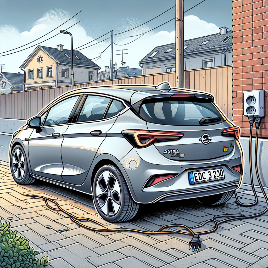 Cât durează încărcarea la priza casnică pentru Opel Astra L Hybrid și Astra Electric?