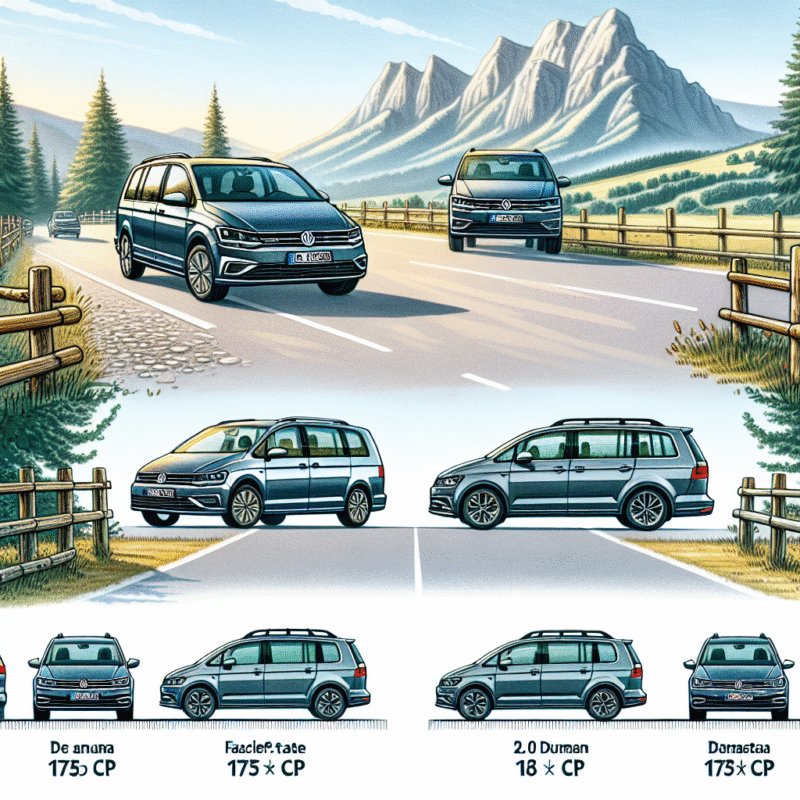 Ce diferențe există între motorul 140 CP și 177 CP TDI pe VW Sharan Mk2?