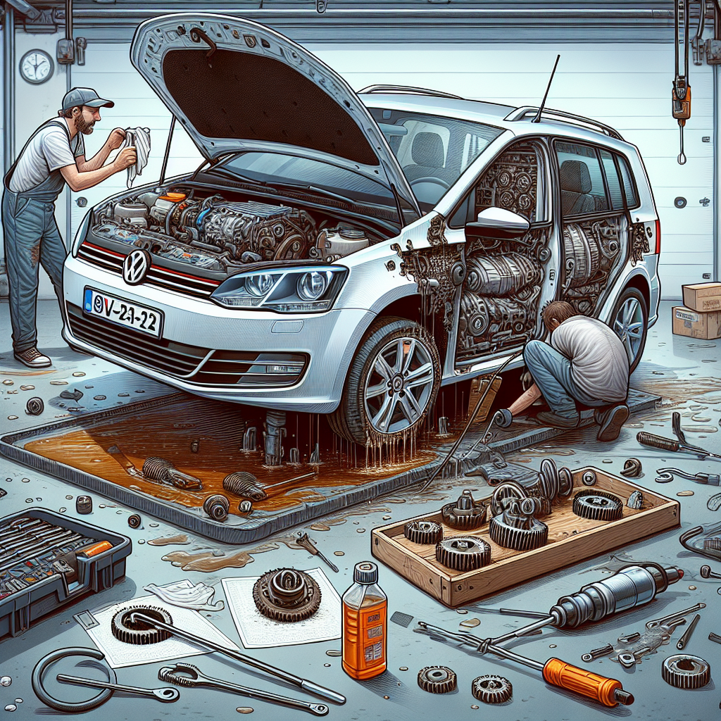 Care sunt problemele frecvente la cutia manuală de pe VW Sharan Mk2?