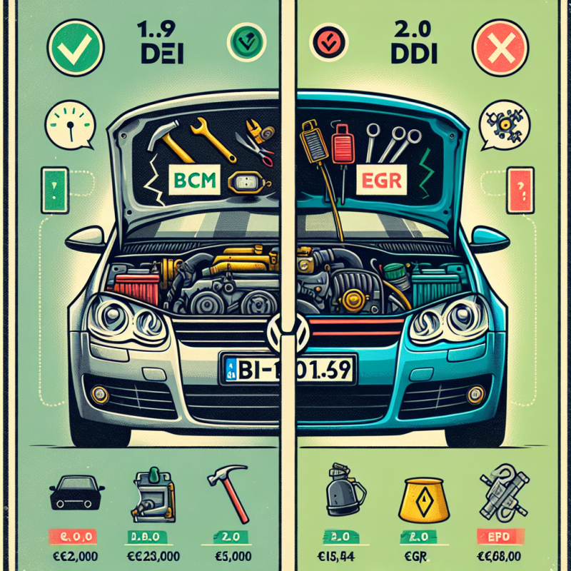 Ce motoare diesel de pe VW Golf 5 sunt considerate reușite și care au probleme frecvente?