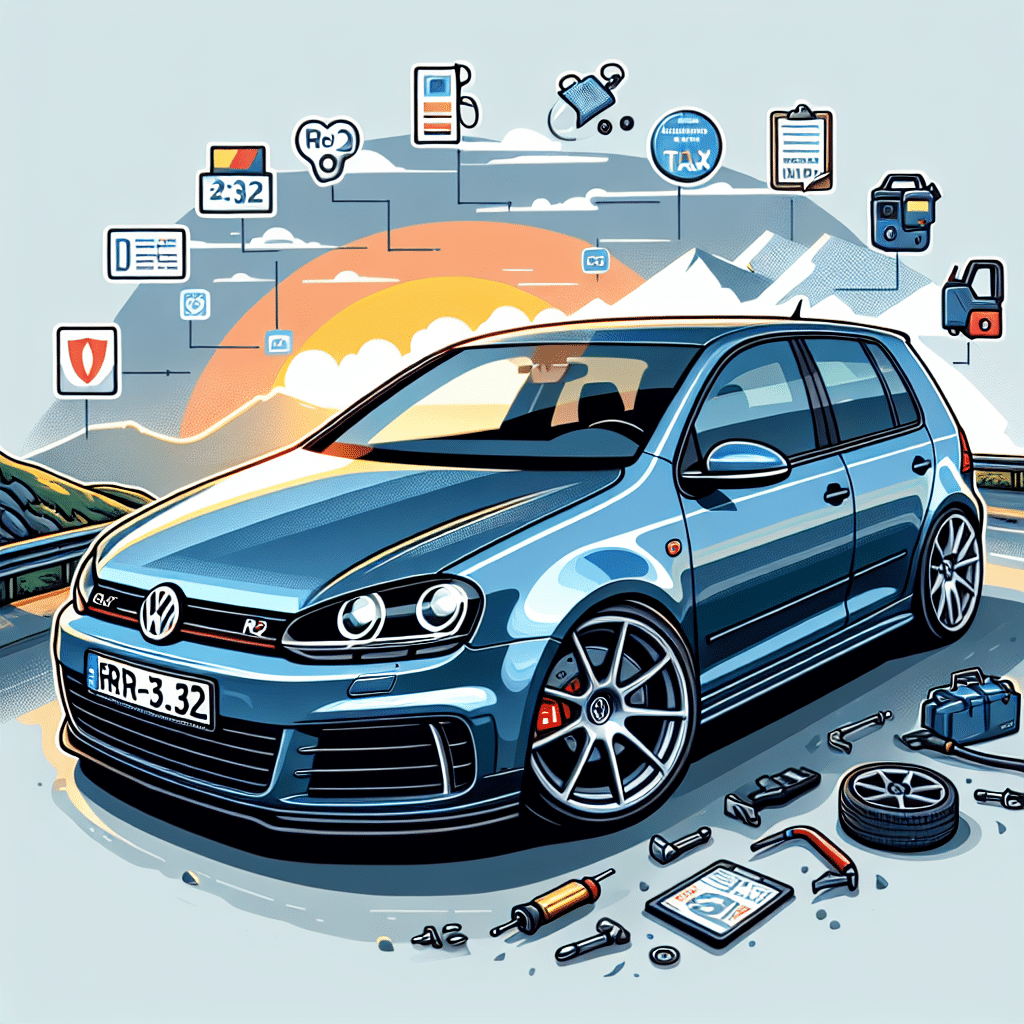 Cât de scumpă este întreținerea unui VW Golf 5 R32 (asigurare, impozit, piese)?