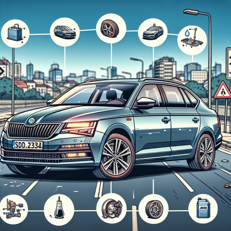 Care sunt costurile de revizie și piesele care se strică frecvent la Skoda Superb Mk3?