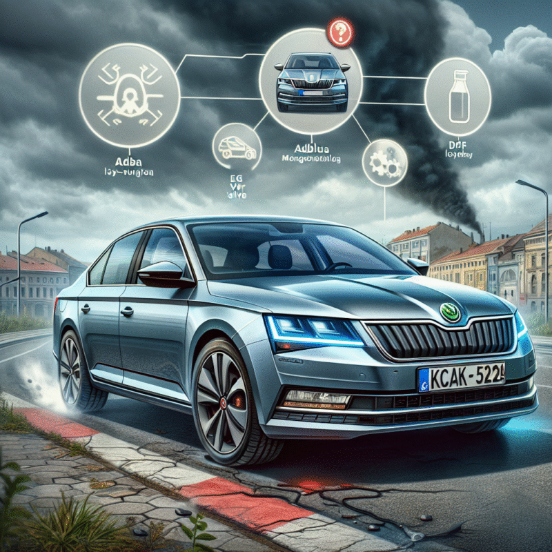 Ce probleme comune are motorul 2.0 TDI pe Skoda Superb Mk3 (EGR, DPF, AdBlue, volantă)?