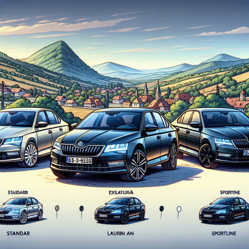 Merită diferența de preț între o Skoda Superb Mk3 standard și una Laurin & Klement sau Sportline?