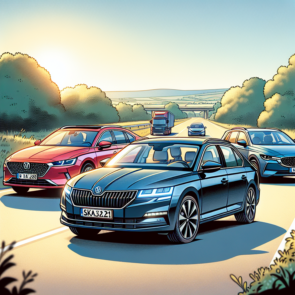 Cum se compară Skoda Superb Mk4 2.0 TDI cu rivali precum VW Passat B9, Peugeot 508 și Mazda 6?