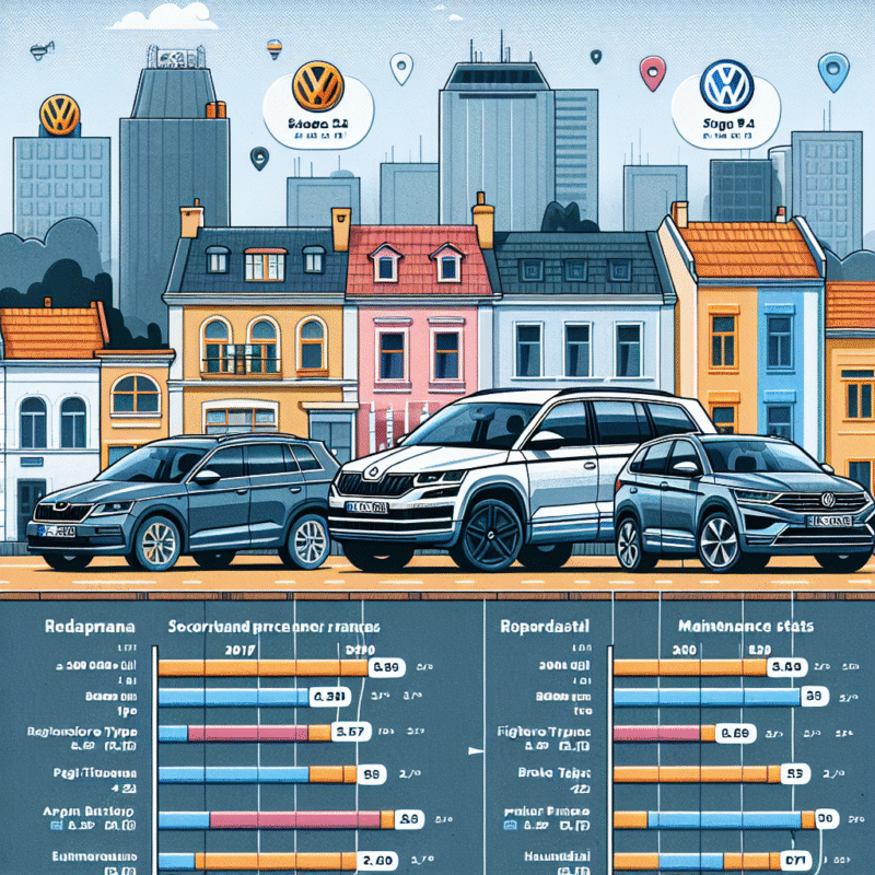 Cât costă întreținerea unei Skoda Kodiaq Mk1 comparativ cu VW Tiguan sau Hyundai Santa Fe?