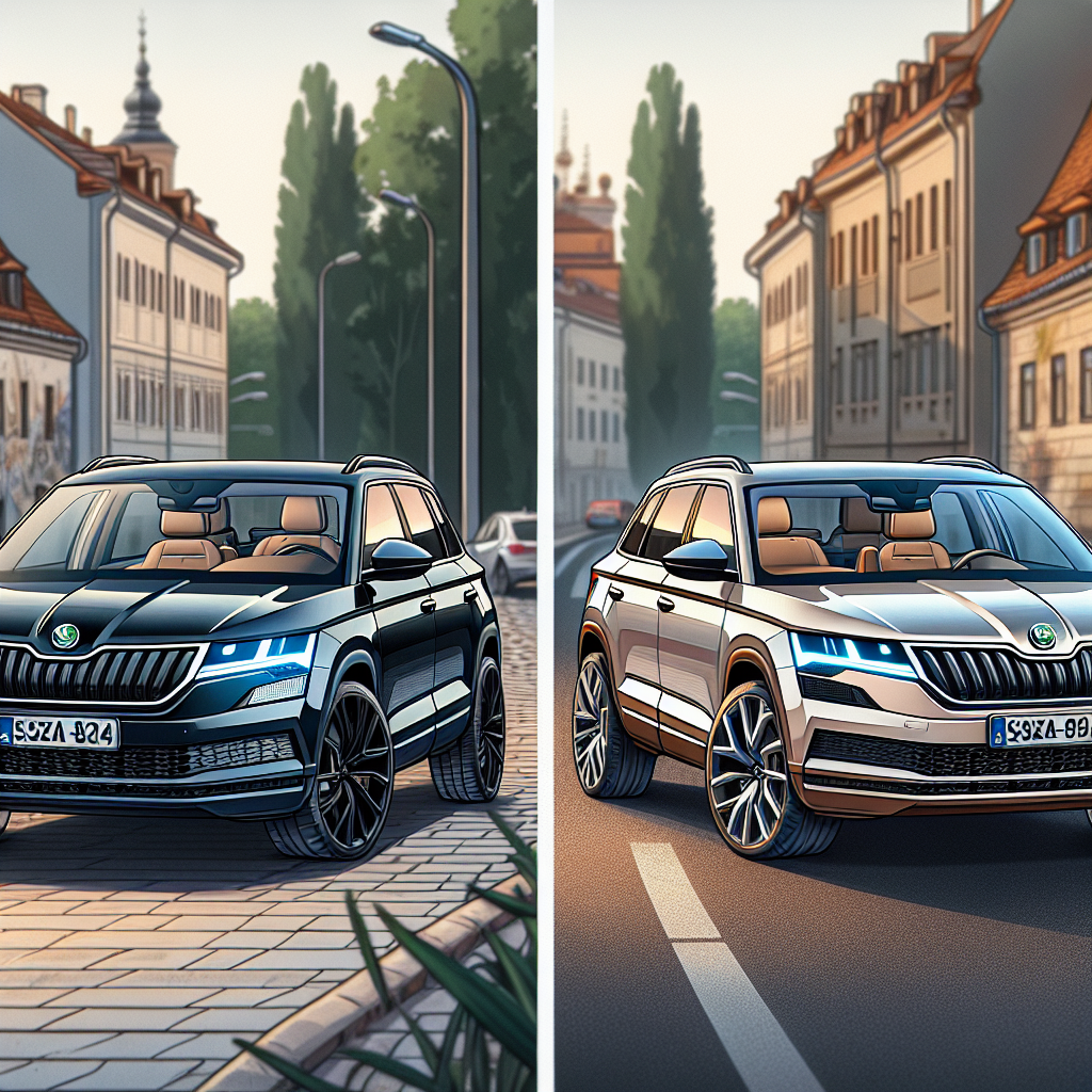 Ce diferențe există între versiunile Sportline și Laurin & Klement la Skoda Kodiaq Mk2?