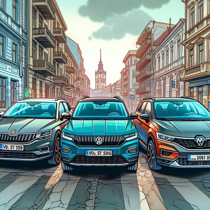 Cum se compară Skoda Kamiq 1.0 TSI DSG cu rivali precum VW T-Cross și Renault Captur?