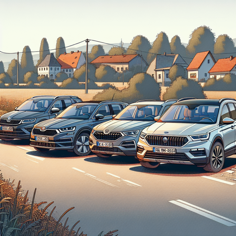 Cum se compară Skoda Karoq 2.0 TDI DSG cu rivali precum VW Tiguan, Ford Kuga și Peugeot 3008?
