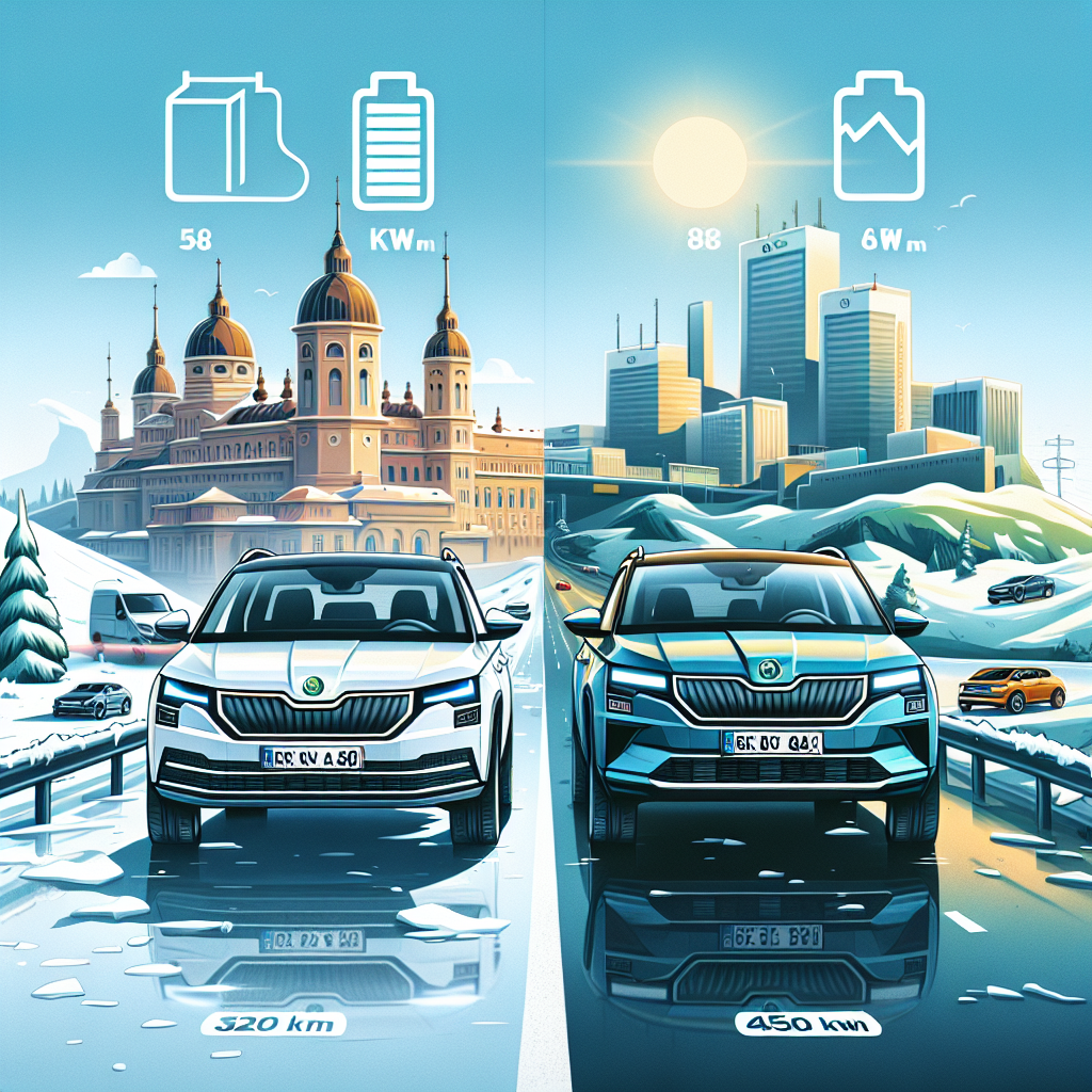 Cât de fiabilă este bateria de 58 kWh față de cea de 82 kWh pe Skoda Enyaq?