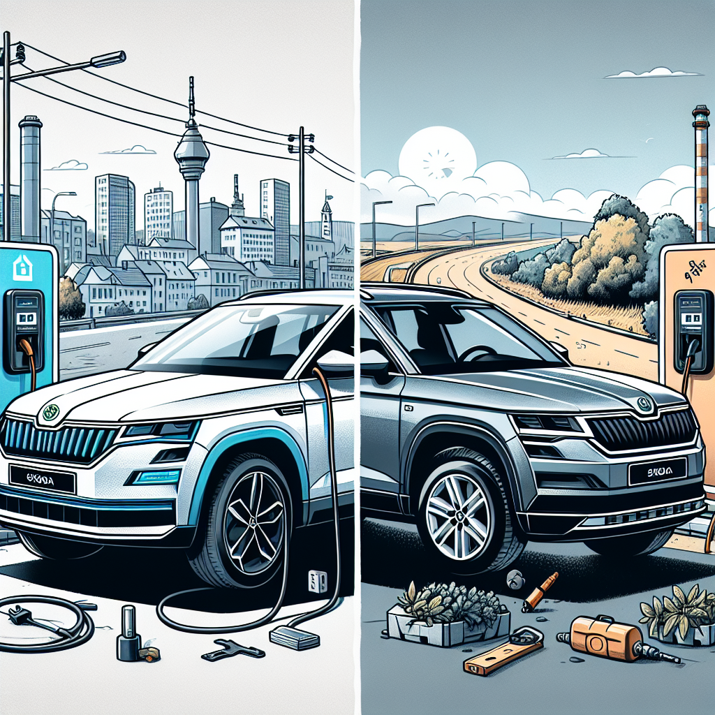 Cât costă întreținerea unei Skoda Enyaq comparativ cu un SUV diesel de dimensiuni similare?