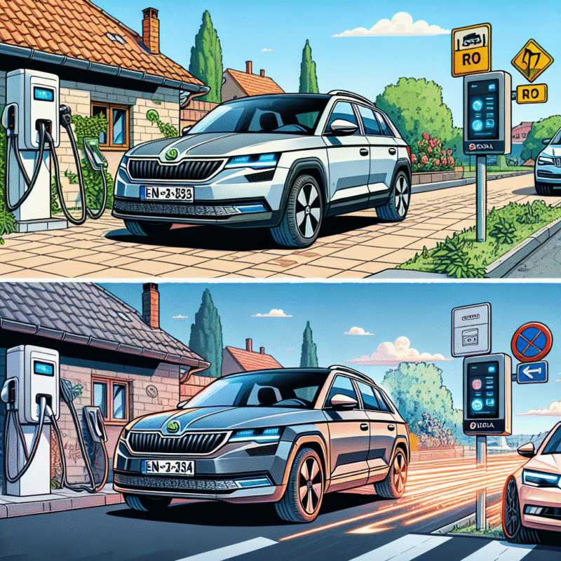 Cum variază costurile de încărcare pentru Skoda Enyaq acasă vs stații publice rapide?