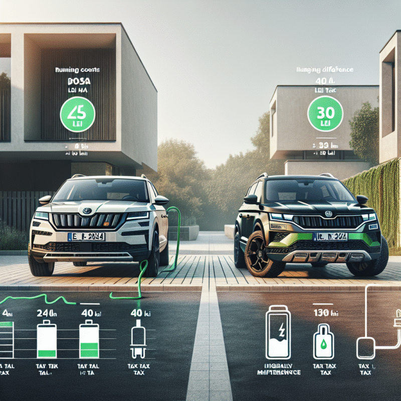 Cât de scumpă este întreținerea unei Skoda Enyaq RS comparativ cu un SUV termic sportiv?