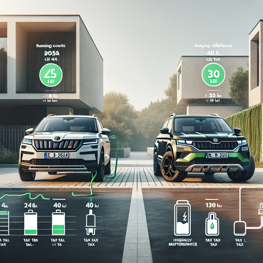 Cât de scumpă este întreținerea unei Skoda Enyaq RS comparativ cu un SUV termic sportiv?